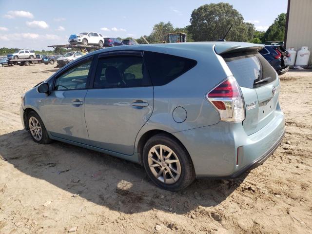 JTDZN3EU7HJ073216 - 2017 TOYOTA PRIUS V BLUE photo 2