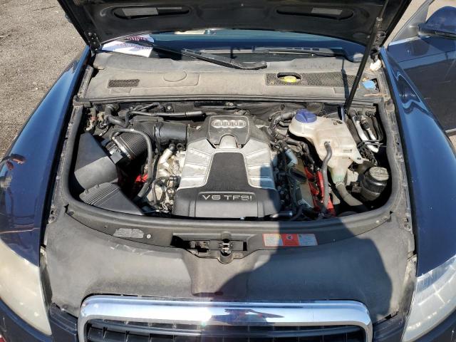 WAUKGAFB5AN011189 - 2010 AUDI A6 PRESTIGE შავი ფოტო 11
