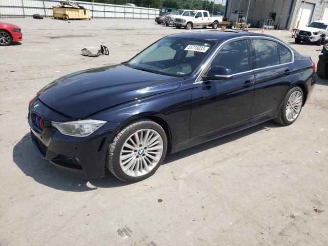 WBA3B9C59DF587575 - 2013 BMW 335 XI BLUE photo 1