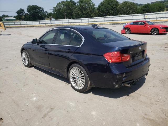 WBA3B9C59DF587575 - 2013 BMW 335 XI BLUE photo 2