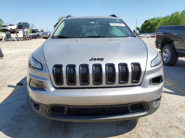 1C4PJLDB1JD591023 - 2018 JEEP CHEROKEE LIMITED SILVER photo 5