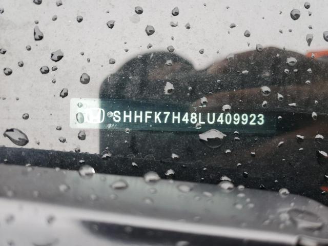 SHHFK7H48LU409923 - 2020 HONDA CIVIC SPORT 蓝色 照片 12