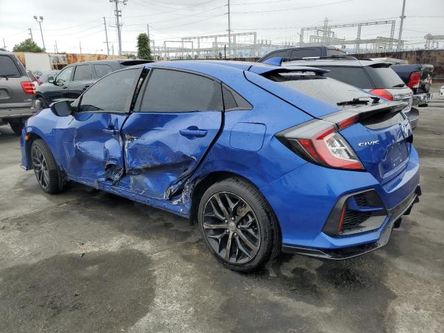 SHHFK7H48LU409923 - 2020 HONDA CIVIC SPORT 蓝色 照片 2