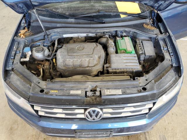 3VV1B7AXXJM108743 - 2018 VOLKSWAGEN TIGUAN S BLUE photo 12