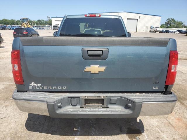 1GCEC14X67Z646594 - 2007 CHEVROLET SILVERADO C1500 CLASSIC Mavi foto 6