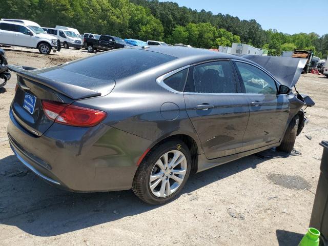 1C3CCCAB0FN529681 - 2015 CHRYSLER 200 LIMITED GRAY photo 3