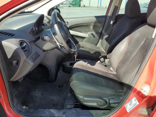 JM1DE1LY9C0149473 - 2012 MAZDA MAZDA2 RED photo 7