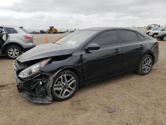 3KPF34AD4KE023589 - 2019 KIA FORTE GT LINE BLACK photo 1