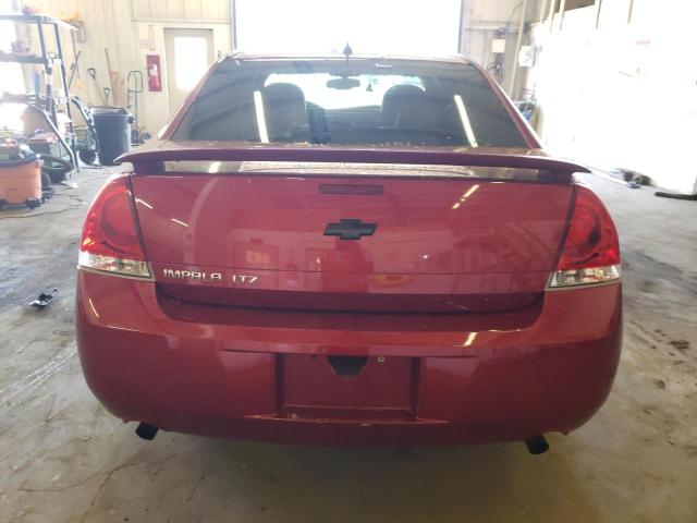 2G1WC5E34D1117861 - 2013 CHEVROLET IMPALA LTZ RED photo 6