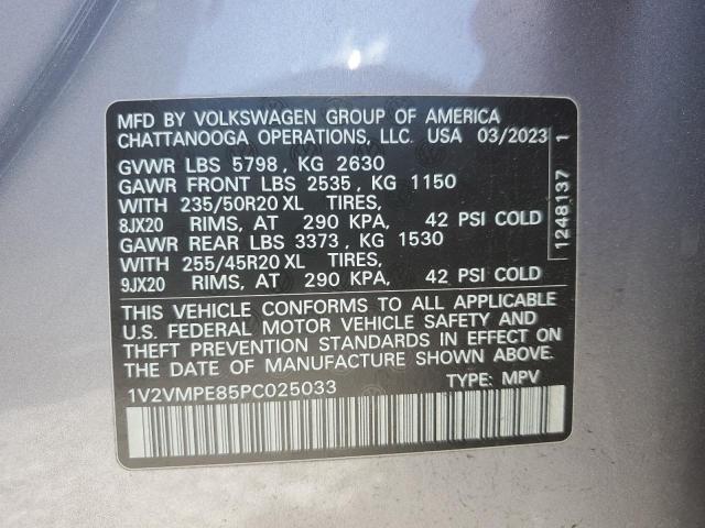 1V2VMPE85PC025033 - 2023 VOLKSWAGEN ID.4 PRO S 灰色 照片 14