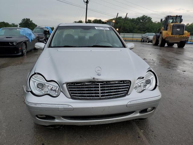 WDBRF61JX4E015273 - 2004 MERCEDES-BENZ C 240 SILVER photo 12