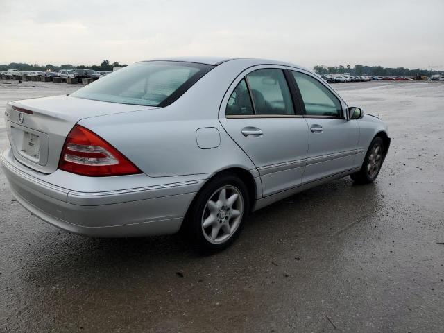 WDBRF61JX4E015273 - 2004 MERCEDES-BENZ C 240 SILVER photo 8