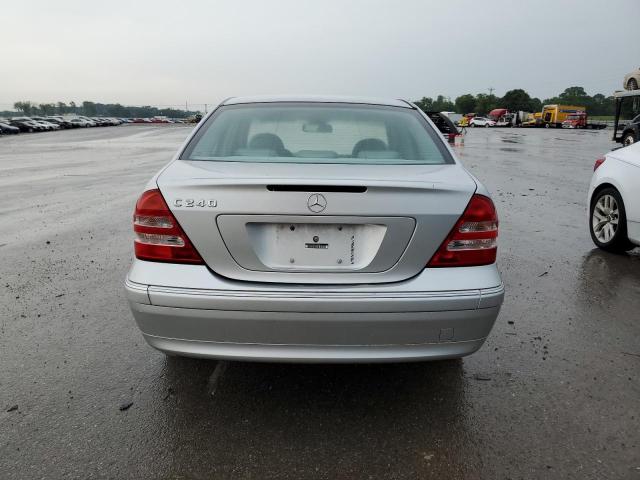 WDBRF61JX4E015273 - 2004 MERCEDES-BENZ C 240 SILVER photo 9