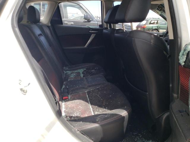 JM1BL1L37C1638272 - 2012 MAZDA SPEED 3 WHITE photo 10