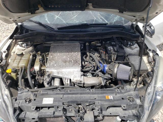 JM1BL1L37C1638272 - 2012 MAZDA SPEED 3 WHITE photo 11
