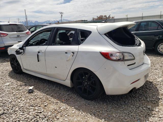 JM1BL1L37C1638272 - 2012 MAZDA SPEED 3 WHITE photo 2