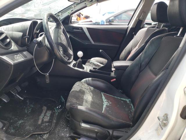 JM1BL1L37C1638272 - 2012 MAZDA SPEED 3 WHITE photo 7