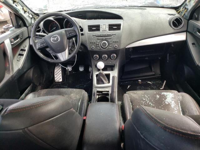 JM1BL1L37C1638272 - 2012 MAZDA SPEED 3 WHITE photo 8