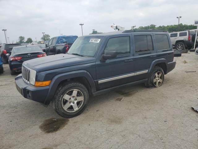 1J4RG4GK3AC127868 - 2010 JEEP COMMANDER SPORT BLUE photo 1