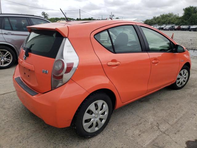 JTDKDTB32C1003230 - 2012 TOYOTA PRIUS C ORANGE photo 3