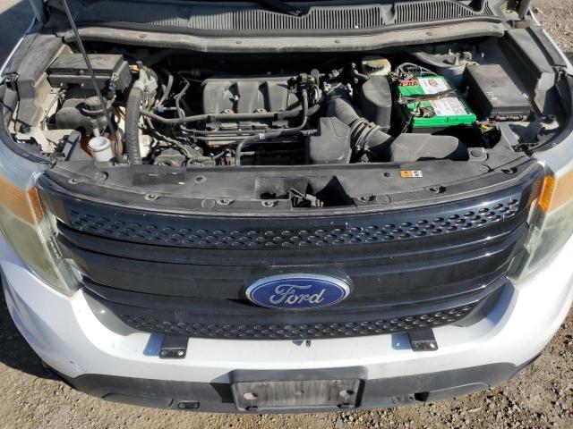 1FM5K8AR7EGA09297 - 2014 FORD EXPLORER POLICE INTERCEPTOR 白色 照片 12