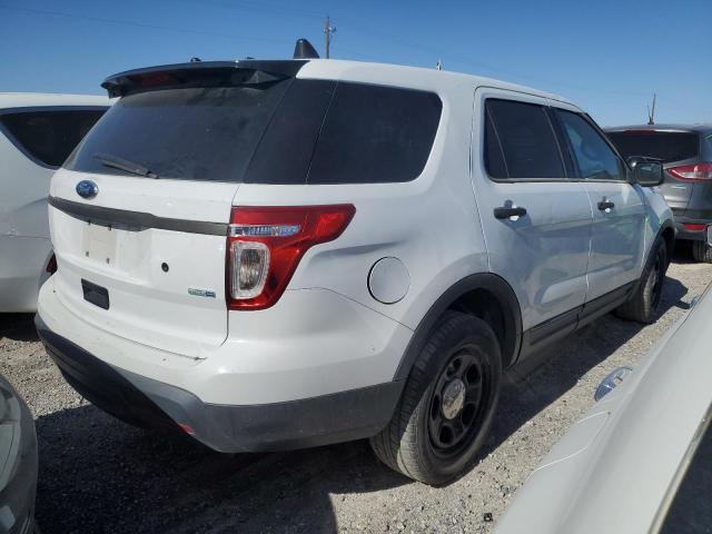 1FM5K8AR7EGA09297 - 2014 FORD EXPLORER POLICE INTERCEPTOR WHITE photo 3