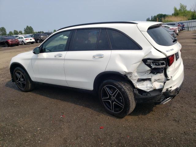 W1N0G8EB3NV383620 - 2022 MERCEDES-BENZ GLC 300 4MATIC WHITE photo 2