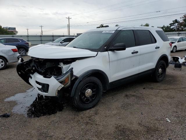 1FM5K8AR0HGC66483 - 2017 FORD EXPLORER POLICE INTERCEPTOR WHITE photo 1