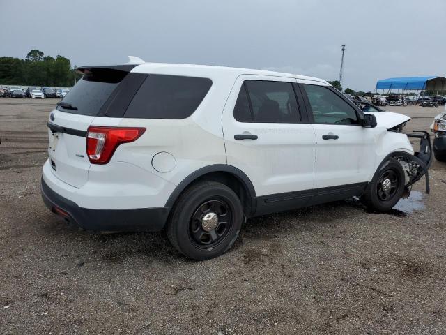 1FM5K8AR0HGC66483 - 2017 FORD EXPLORER POLICE INTERCEPTOR WHITE photo 3