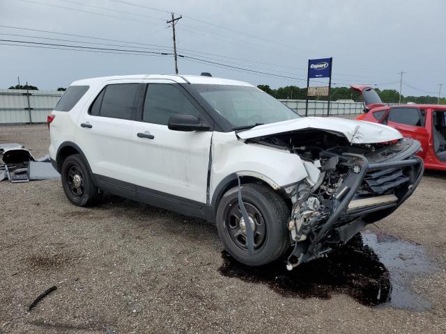 1FM5K8AR0HGC66483 - 2017 FORD EXPLORER POLICE INTERCEPTOR WHITE photo 4