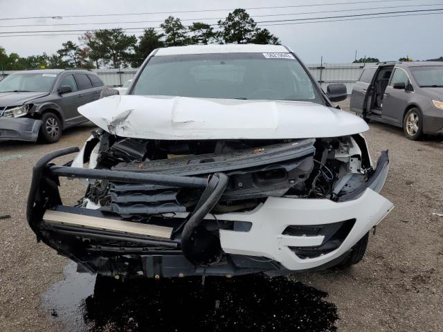 1FM5K8AR0HGC66483 - 2017 FORD EXPLORER POLICE INTERCEPTOR WHITE photo 5