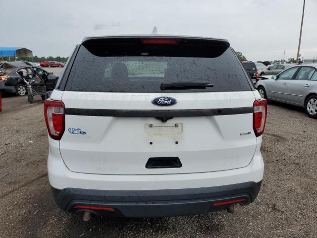 1FM5K8AR0HGC66483 - 2017 FORD EXPLORER POLICE INTERCEPTOR WHITE photo 6