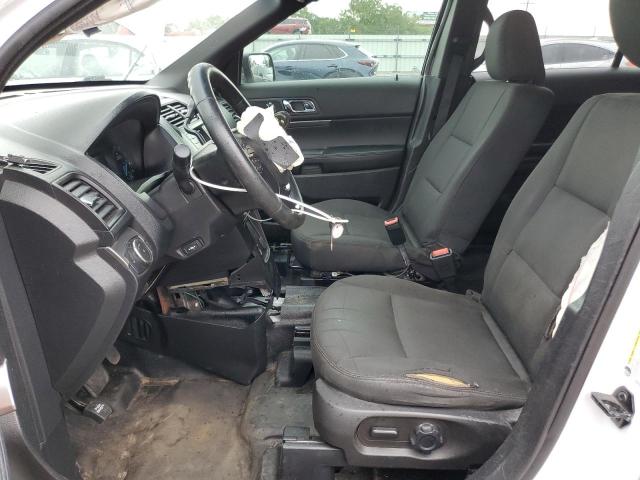 1FM5K8AR0HGC66483 - 2017 FORD EXPLORER POLICE INTERCEPTOR WHITE photo 7
