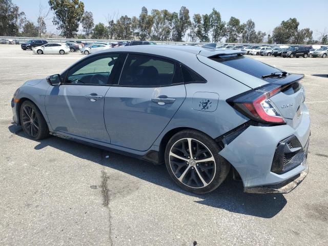 SHHFK7H96MU415510 - 2021 HONDA CIVIC SPORT TOURING GRAY photo 2