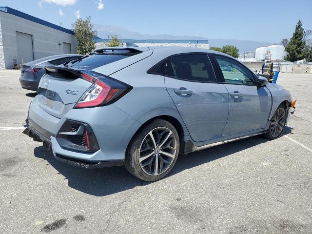 SHHFK7H96MU415510 - 2021 HONDA CIVIC SPORT TOURING GRAY photo 3