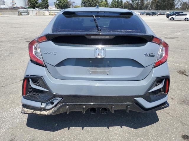 SHHFK7H96MU415510 - 2021 HONDA CIVIC SPORT TOURING GRAY photo 6