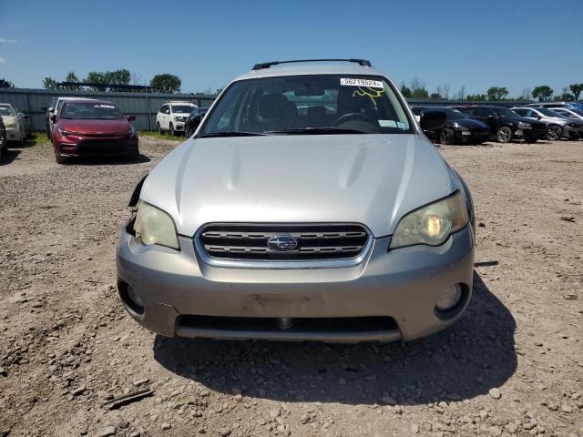 4S4BP61C467333670 - 2006 SUBARU LEGACY OUTBACK 2.5I SILVER photo 5