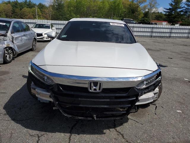 1HGCV1F51KA040142 - 2019 HONDA ACCORD EXL WHITE photo 5