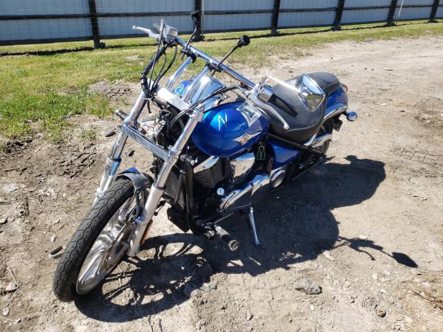 JKAVN2C137A005358 - 2007 KAWASAKI VN900 C BLUE photo 2