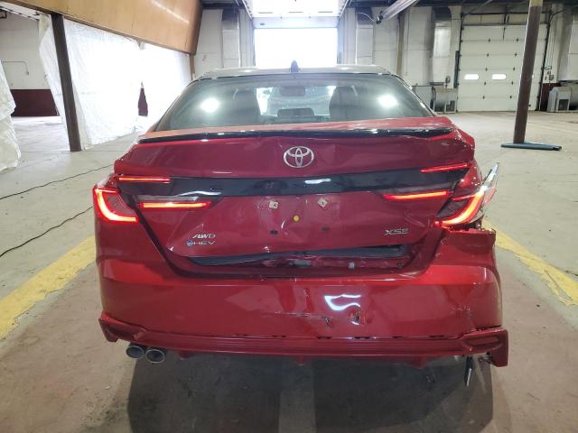 4T1DBADK5SU017932 - 2025 TOYOTA CAMRY XSE Kırmızı fotoğraf 6