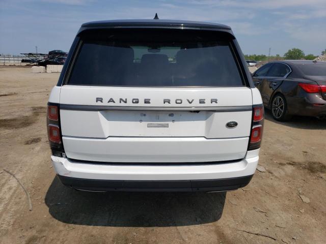 SALGR2RVXKA539780 - 2019 LAND ROVER RANGE ROVE WHITE photo 6