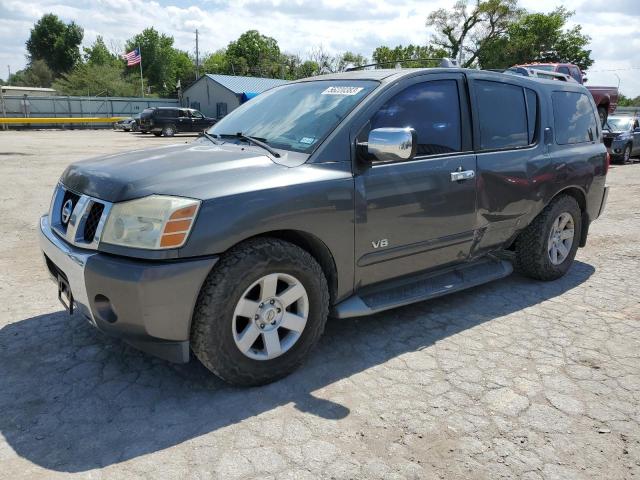 5N1AA08A55N739045 - 2005 NISSAN ARMADA SE GRAY photo 1