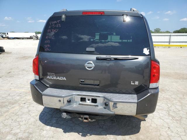 5N1AA08A55N739045 - 2005 NISSAN ARMADA SE GRAY photo 6