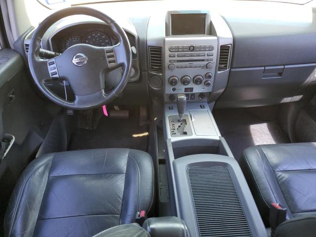 5N1AA08A55N739045 - 2005 NISSAN ARMADA SE GRAY photo 8