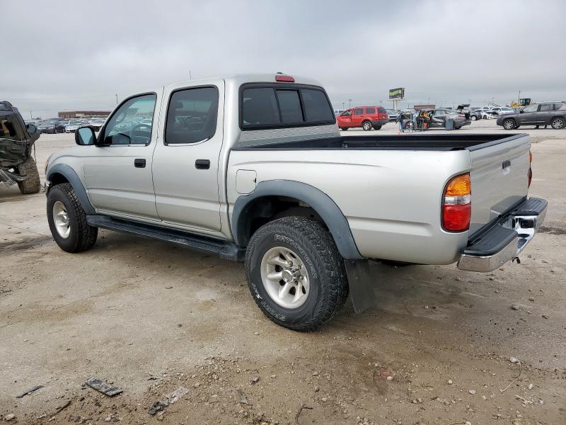 5TEGN92N62Z040664 - 2002 TOYOTA TACOMA DOUBLE CAB PRERUNNER SILVER photo 2