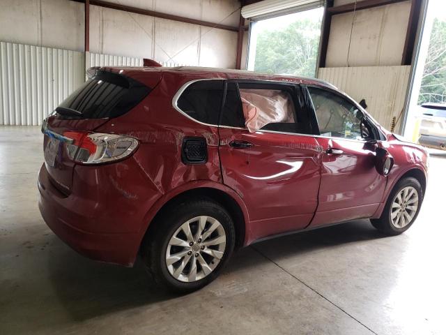 LRBFXBSAXHD001389 - 2017 BUICK ENVISION ESSENCE RED photo 3