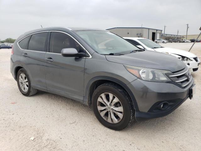 5J6RM3H74CL002930 - 2012 HONDA CR-V EXL GRAY photo 4