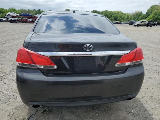 4T1BK3DB8CU448267 - 2012 TOYOTA AVALON BASE BLACK photo 6