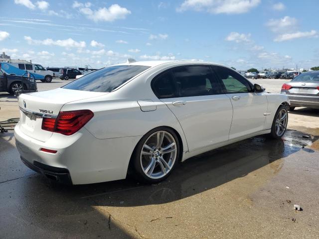 WBAYE8C53DD132126 - 2013 BMW 750 LI WHITE photo 3