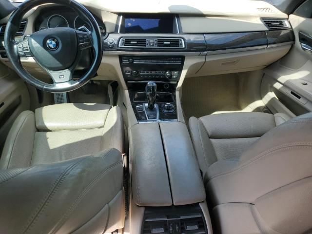 WBAYE8C53DD132126 - 2013 BMW 750 LI WHITE photo 8